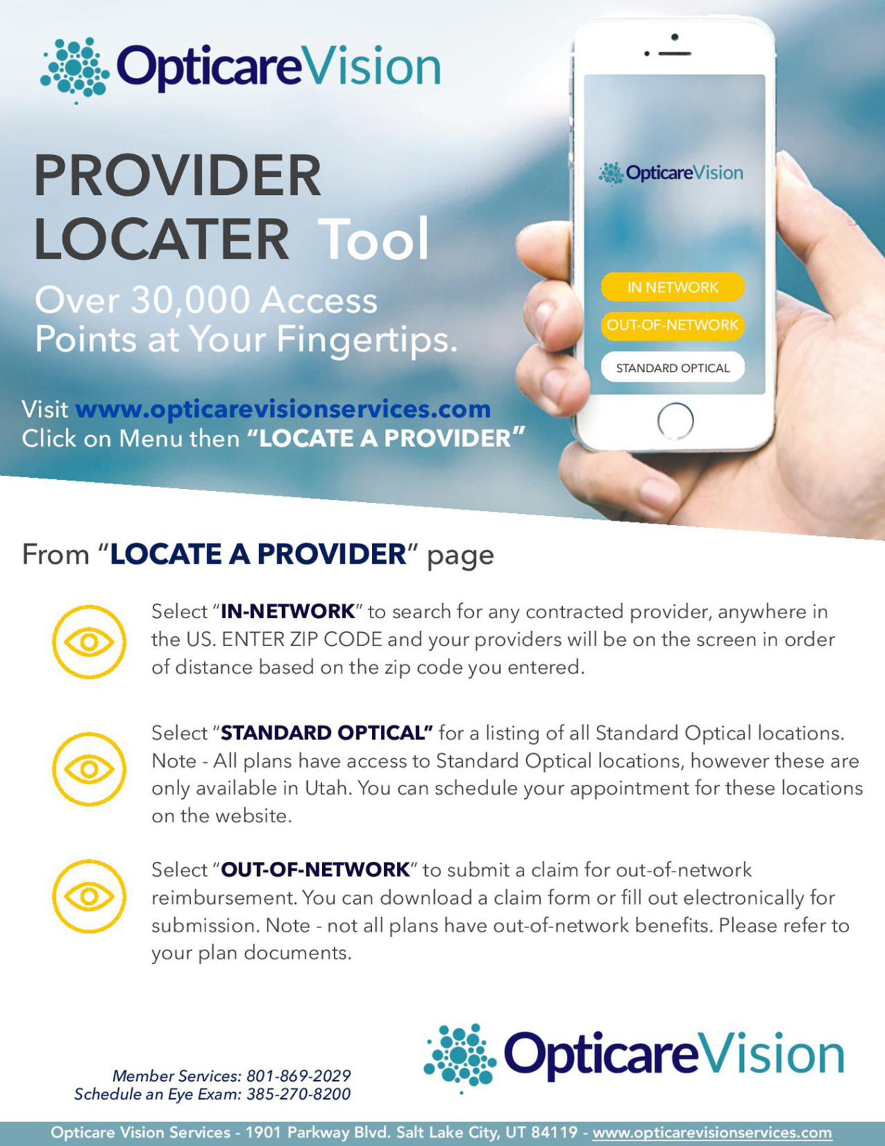 Provider Locator Tool | Optricare Vision Centers